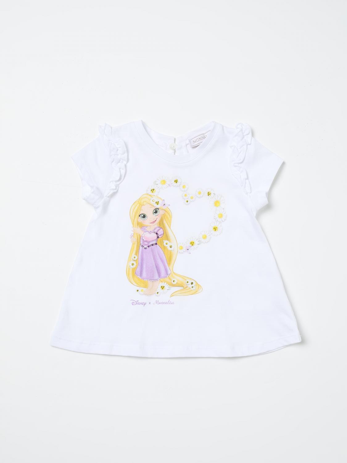 Shop Monnalisa T-shirt  Kids Color White