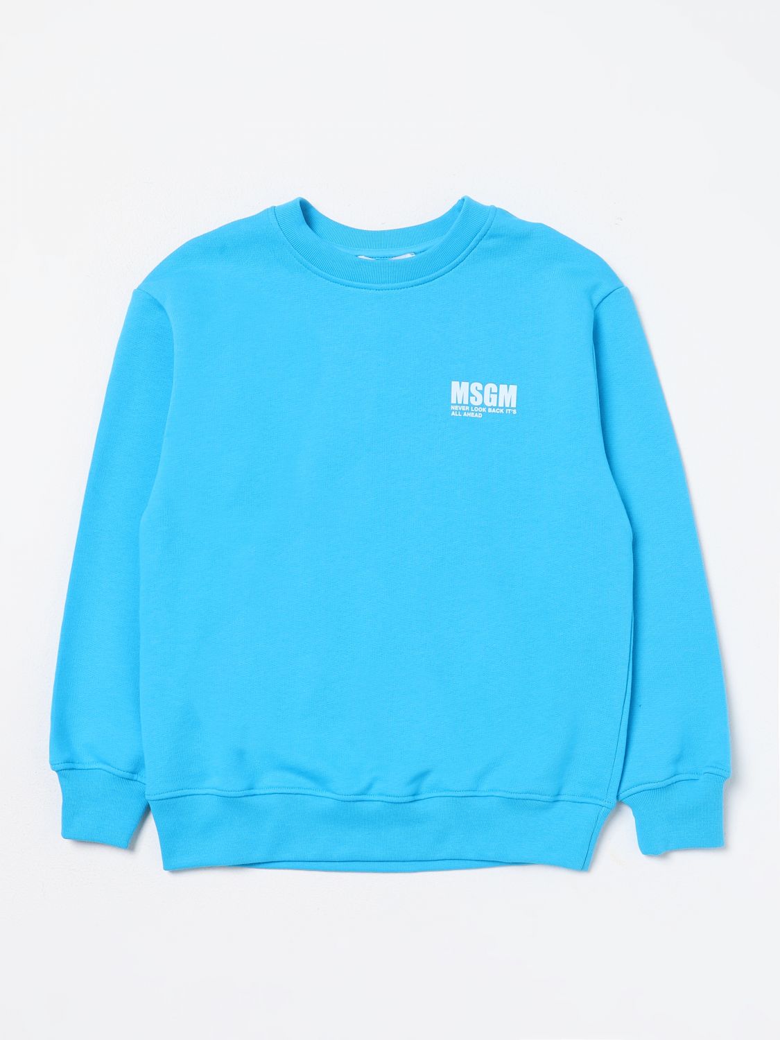 Msgm Sweater  Kids Kids Color Turquoise