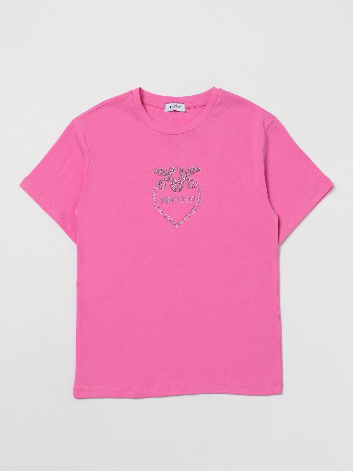 Shop Pinko T-shirt  Kids Kids Color Pink