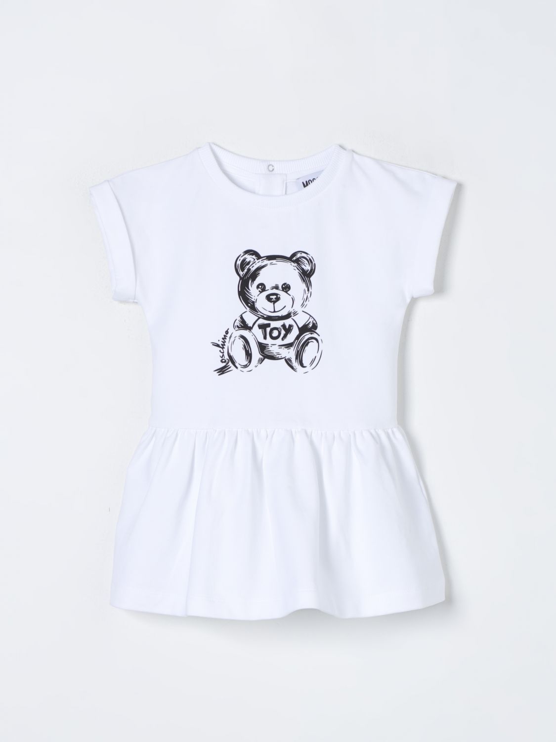 Shop Moschino Baby Romper  Kids Color White