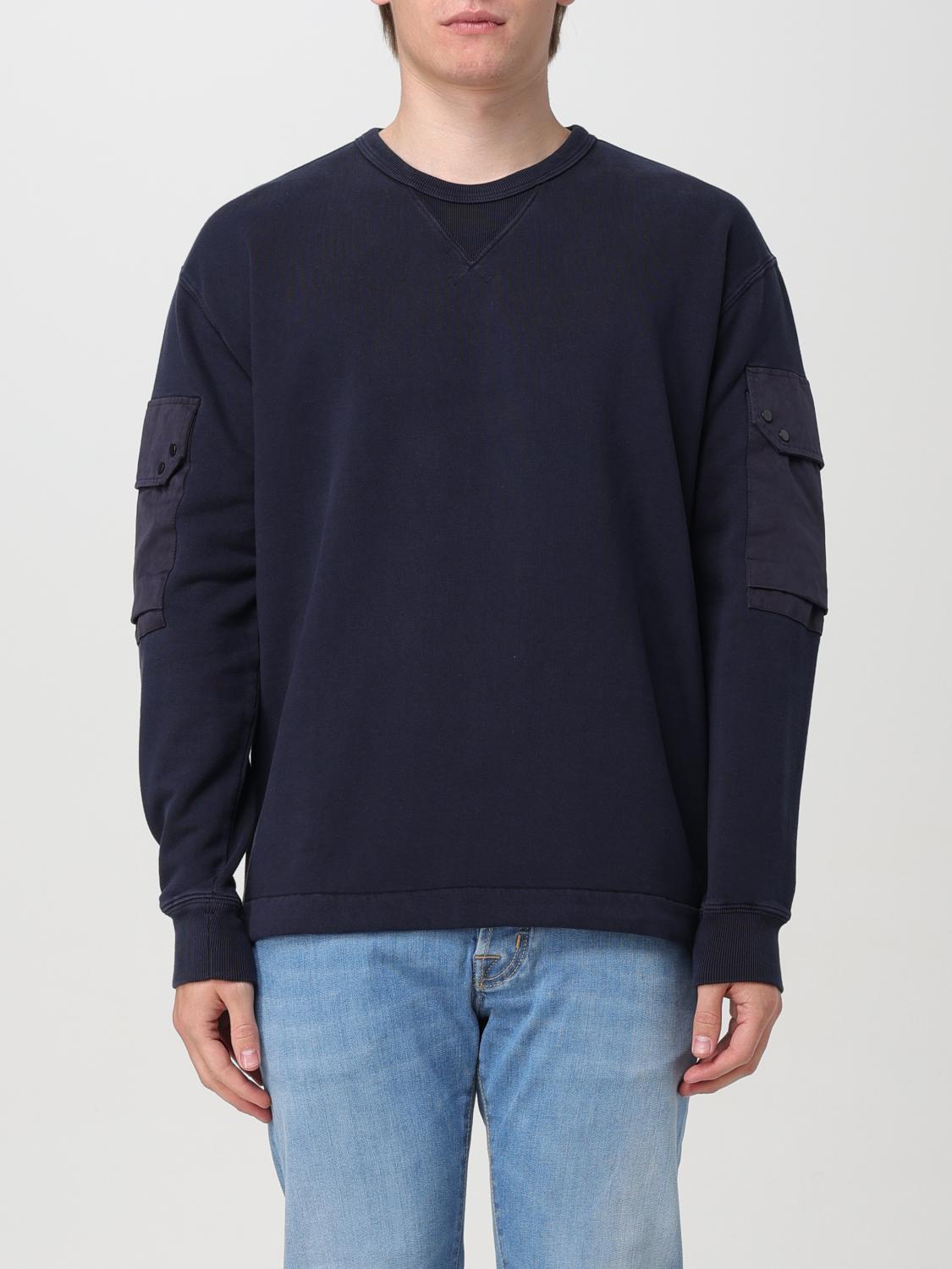 Shop Ten C Sweatshirt  Men Color Blue