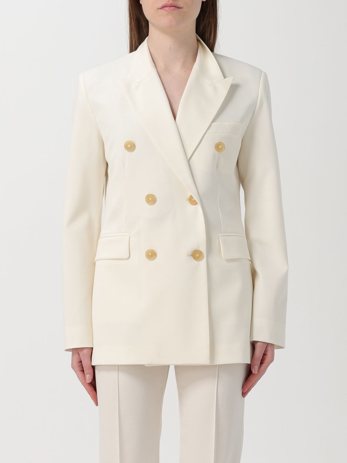 Erika Cavallini Jacket  Woman Colour White