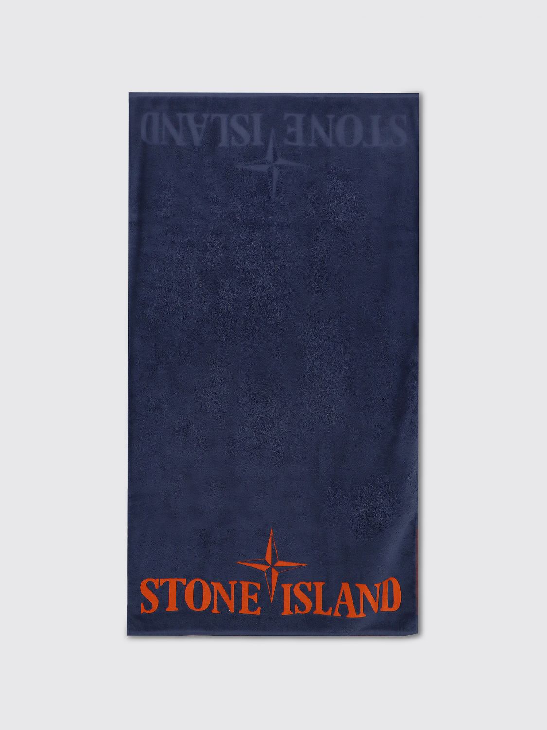 Shop Stone Island Beach Towel  Men Color Blue