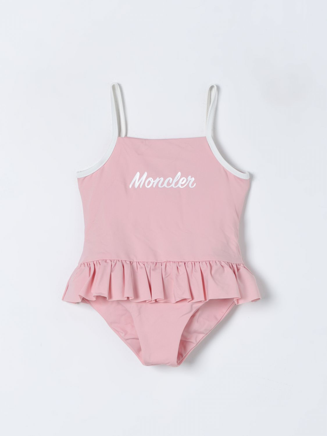 Shop Moncler Swimsuit  Kids Color Pink