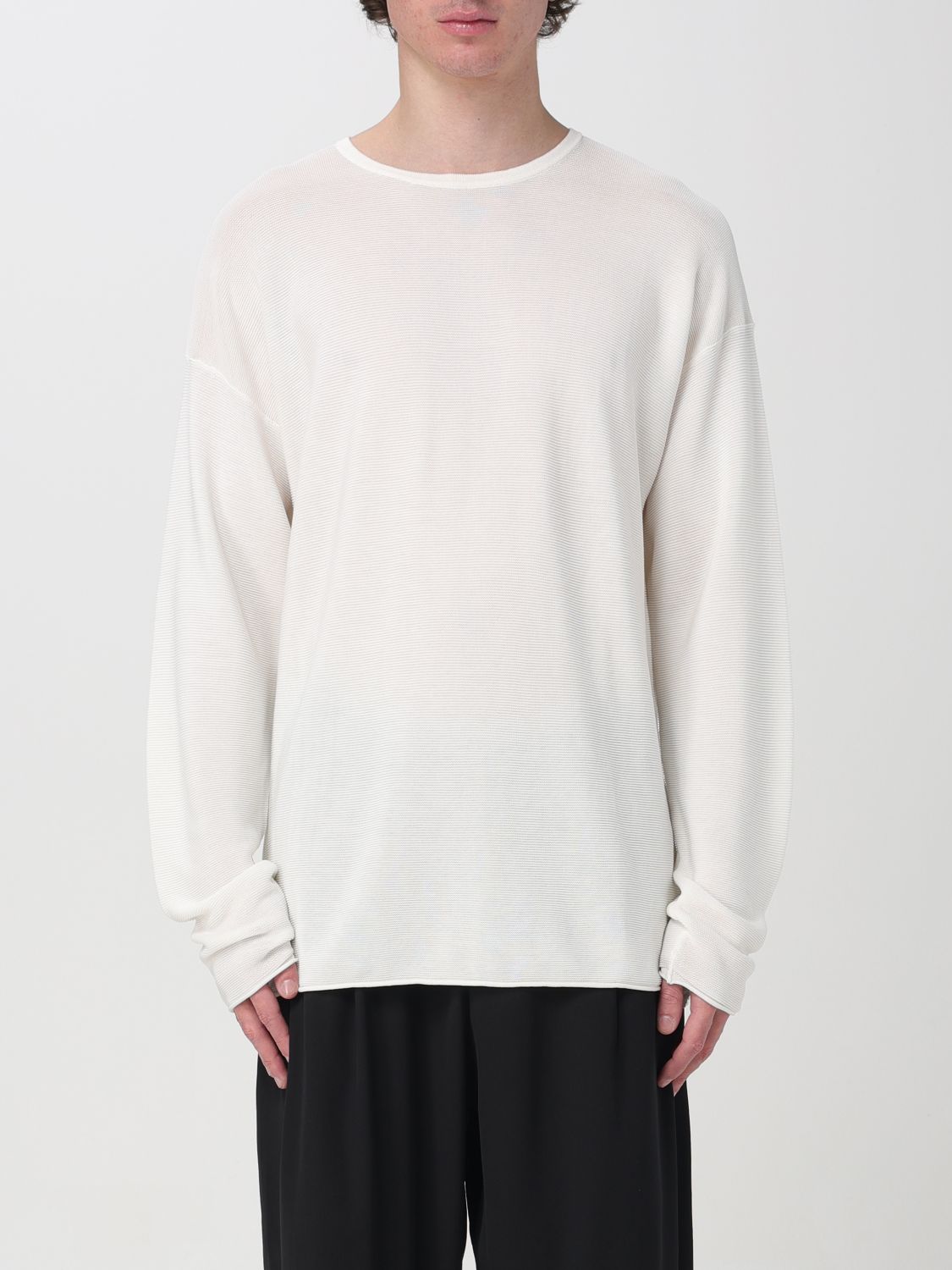 Isabel Benenato Sweater  Men Color White