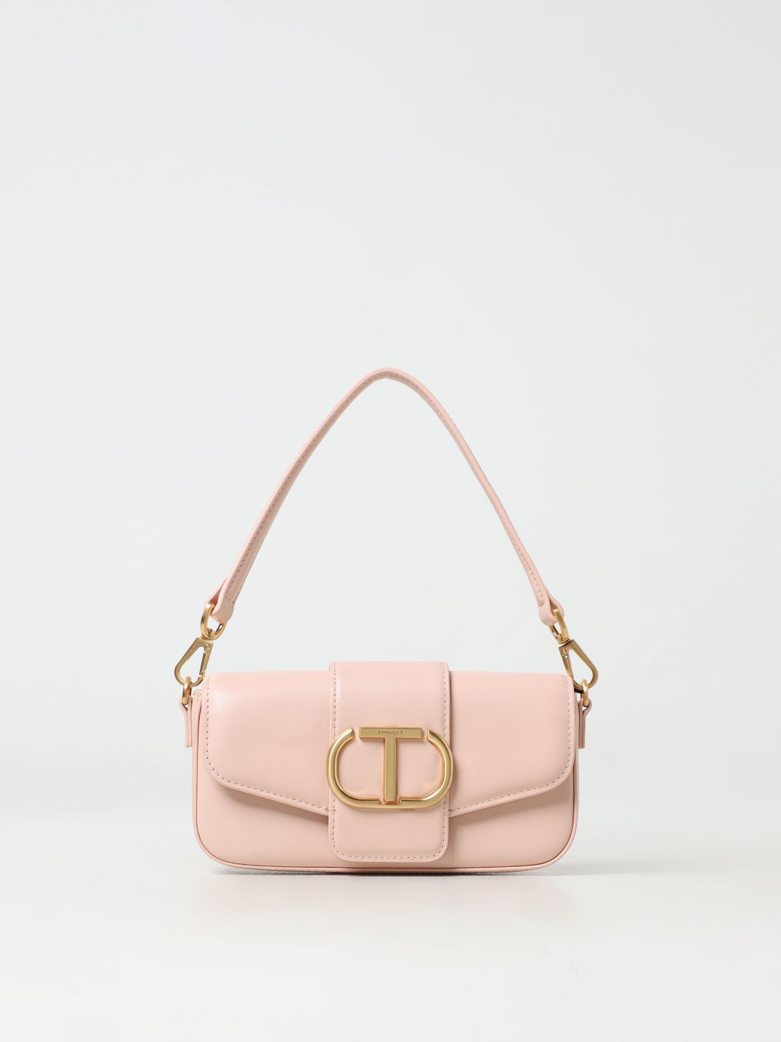 Shop Twinset Shoulder Bag  Woman Color Pink
