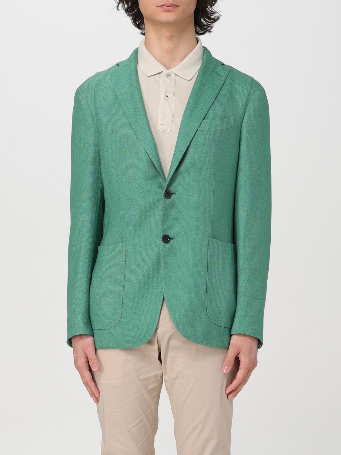 Boglioli Jacket  Men Color Green