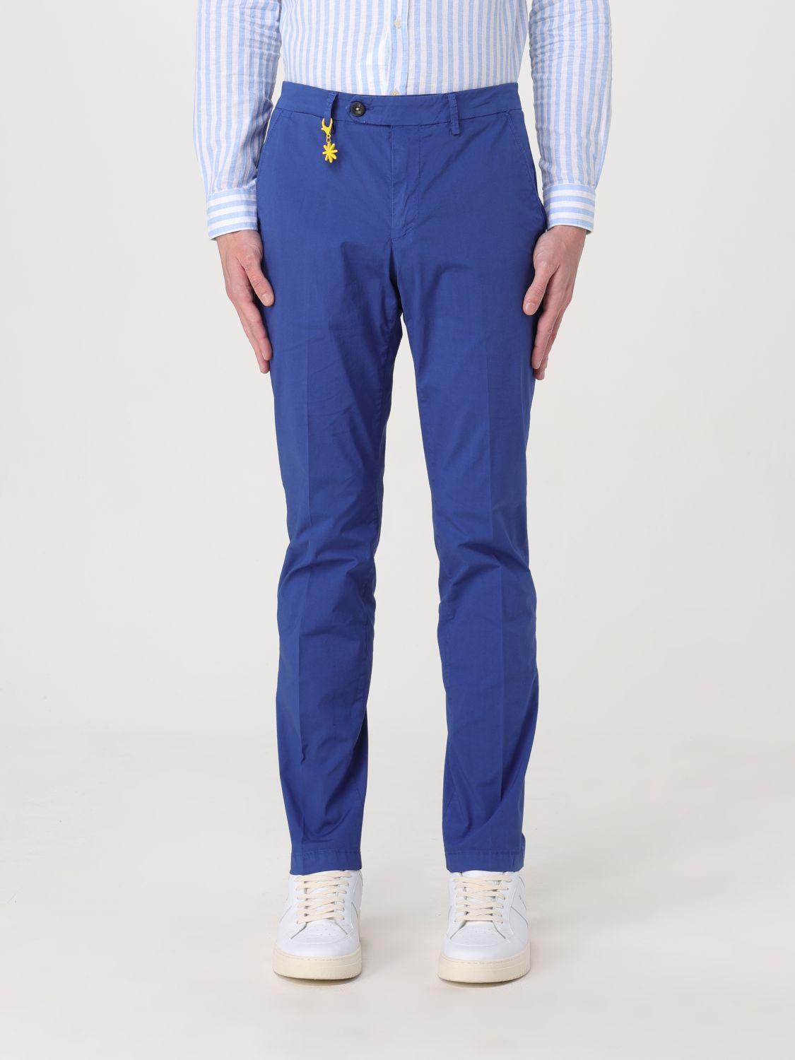 Manuel Ritz Pants  Men Color Blue