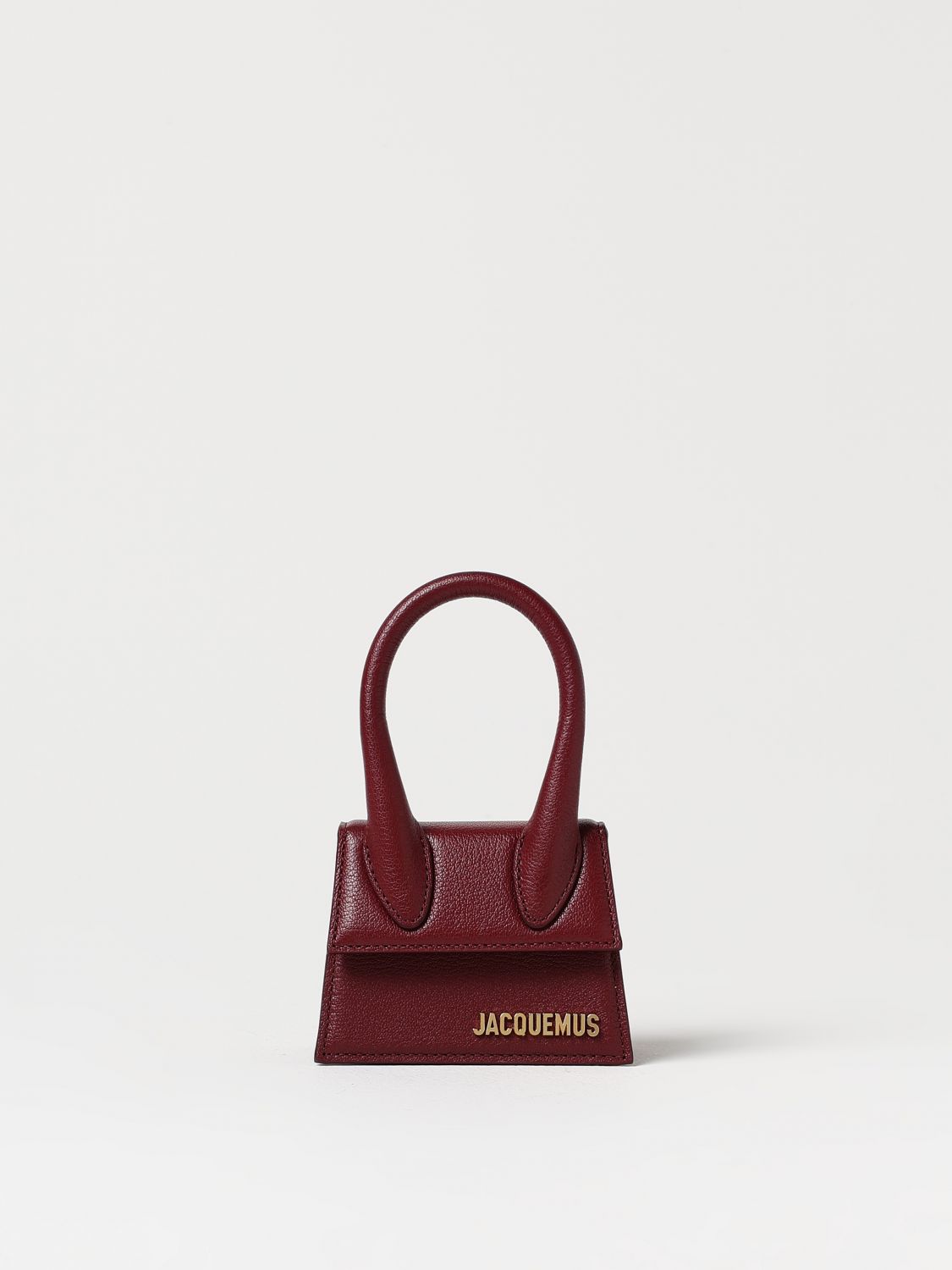 Shop Jacquemus Mini Bag  Woman Color Violet