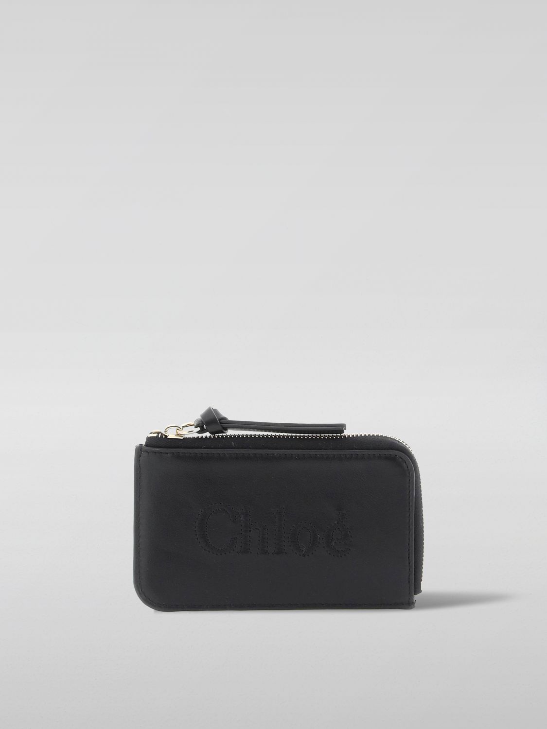 Chloé Wallet  Woman Colour Black In 黑色