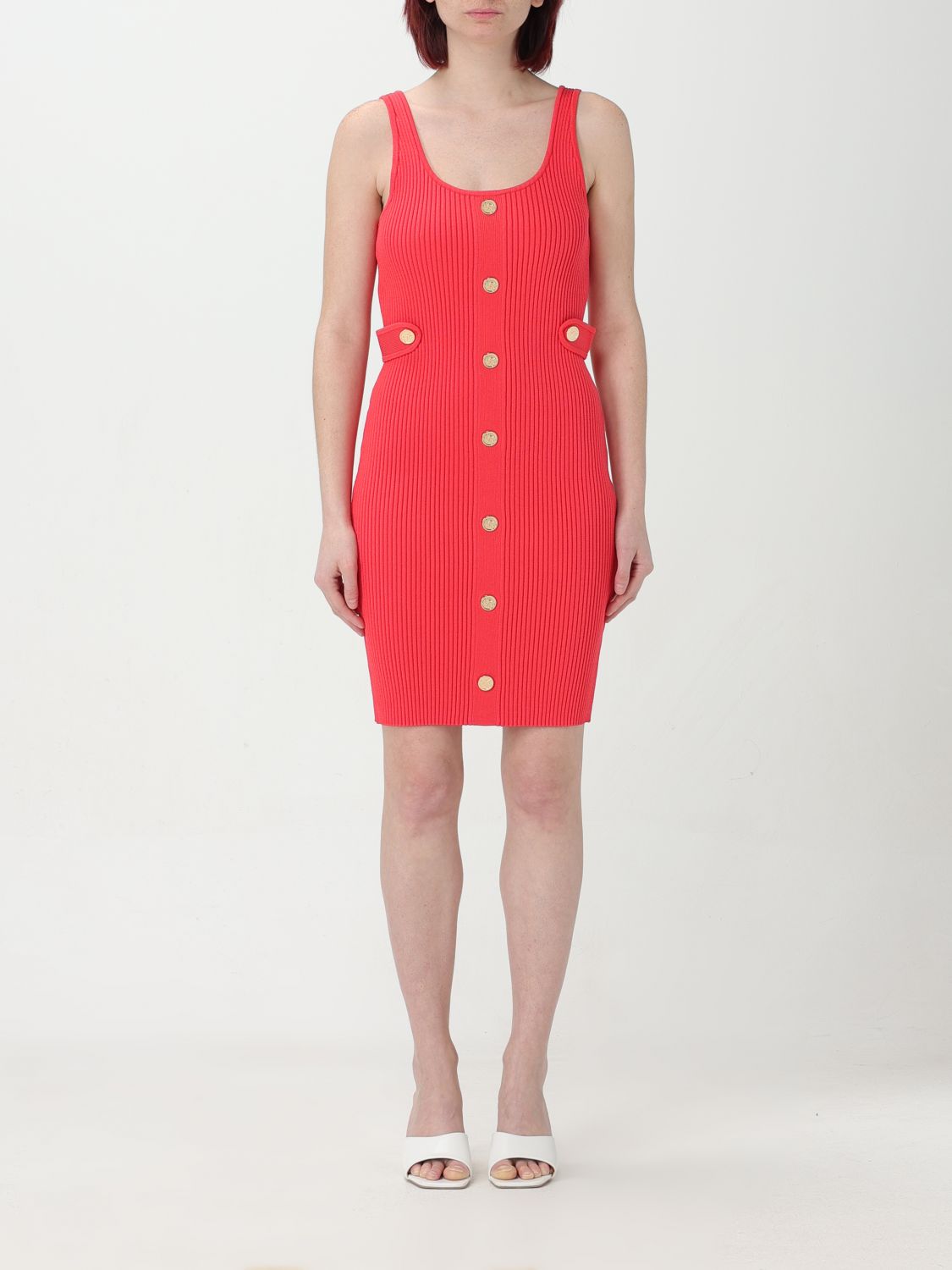 Michael Kors Dress  Woman Colour Coral In 珊瑚色