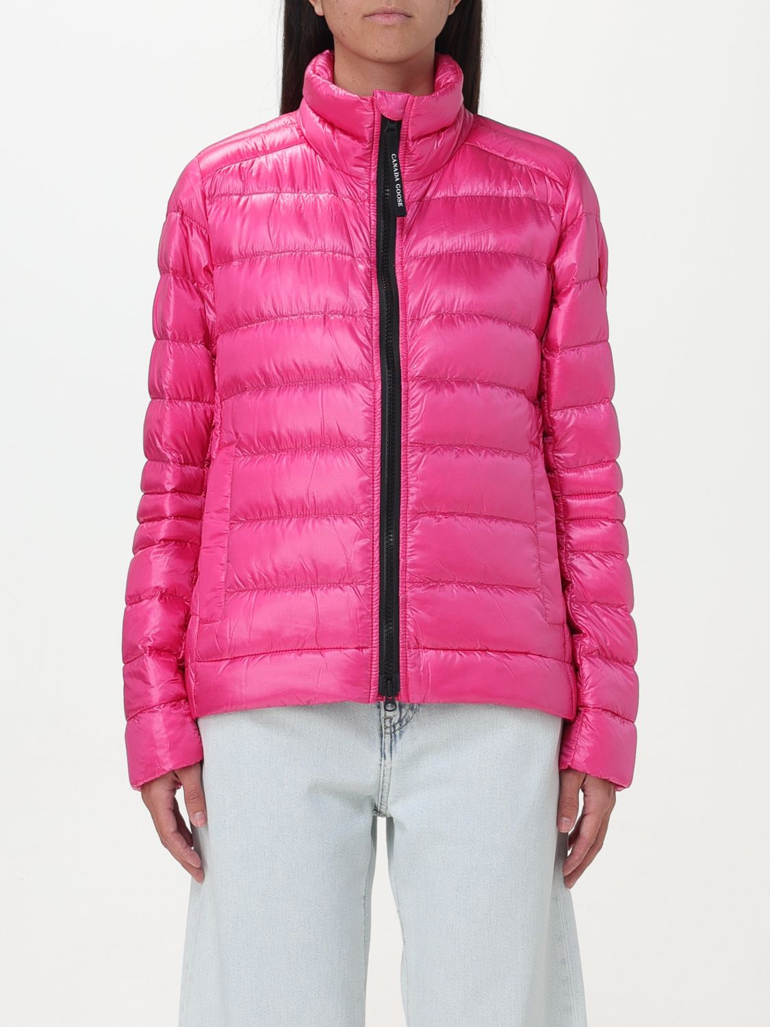 Shop Canada Goose Jacket  Woman Color Pink