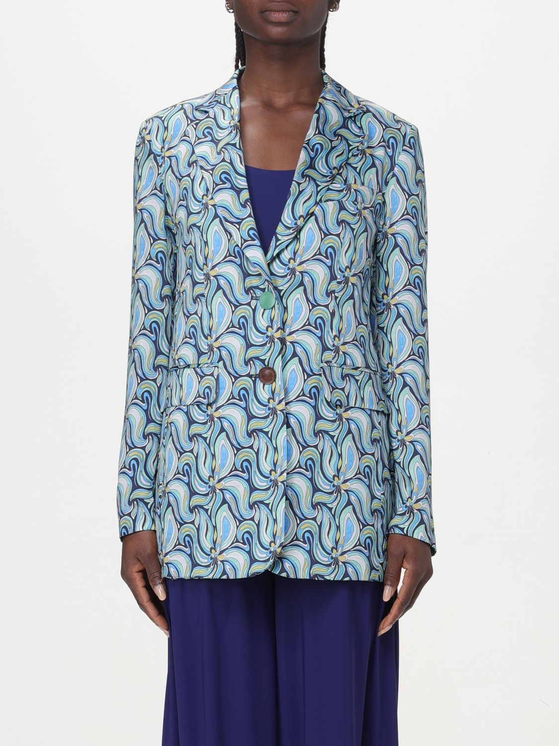 Maliparmi Jacket  Woman Color Gnawed Blue