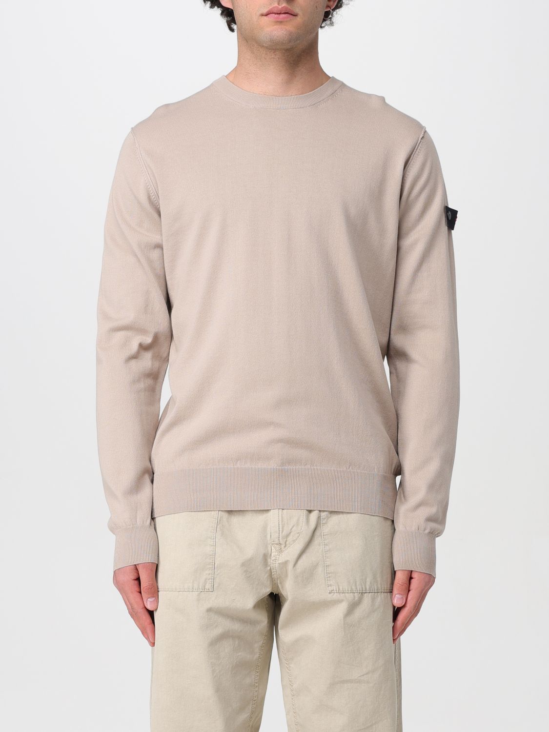 Shop Peuterey Sweater  Men Color Dove Grey