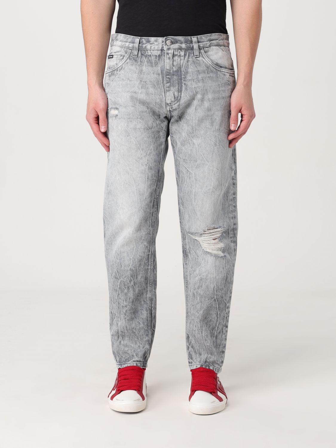 Dolce & Gabbana Jeans  Men Color Grey