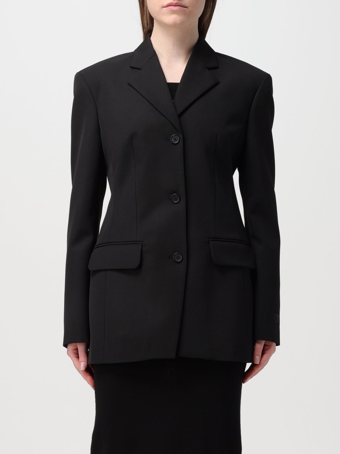 Off-white Jacket  Woman Color Black