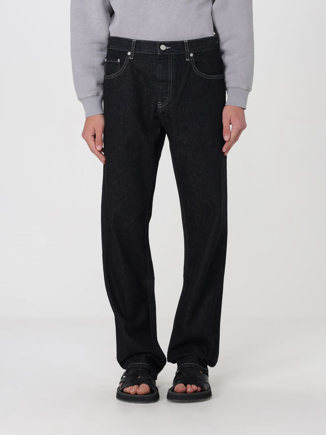 Shop Helmut Lang Jeans  Men Color Denim