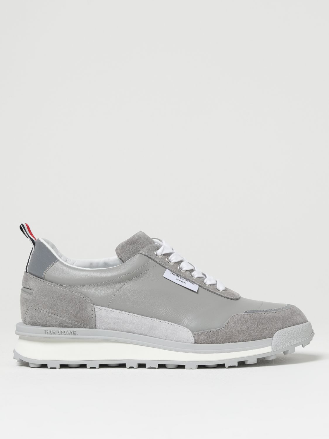 Shop Thom Browne Sneakers  Men Color Grey