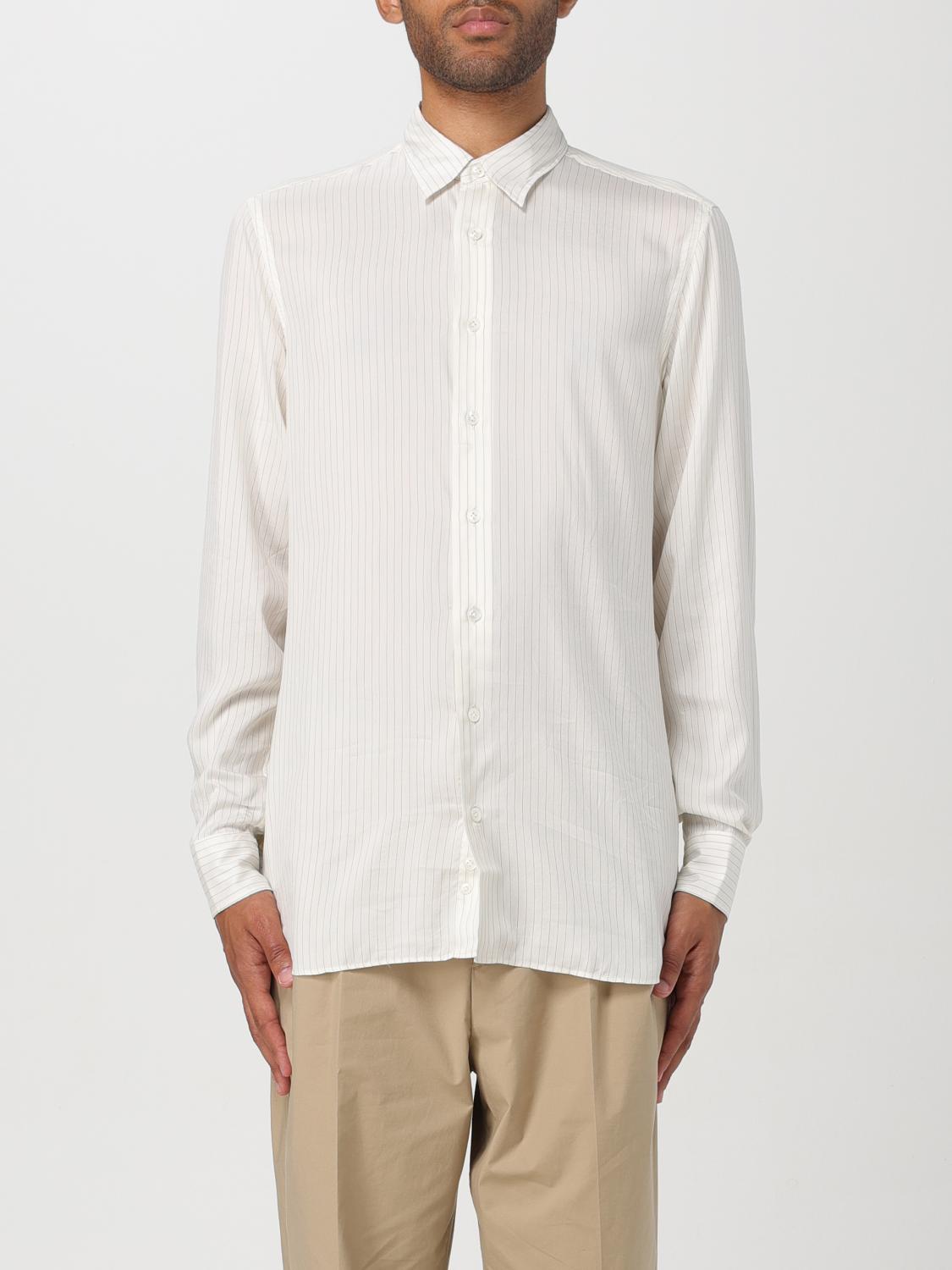 Shop Lardini Shirt  Men Color White