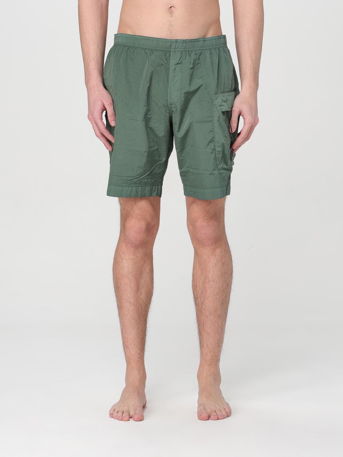 Shop C.p. Company Swimsuit  Men Color Green