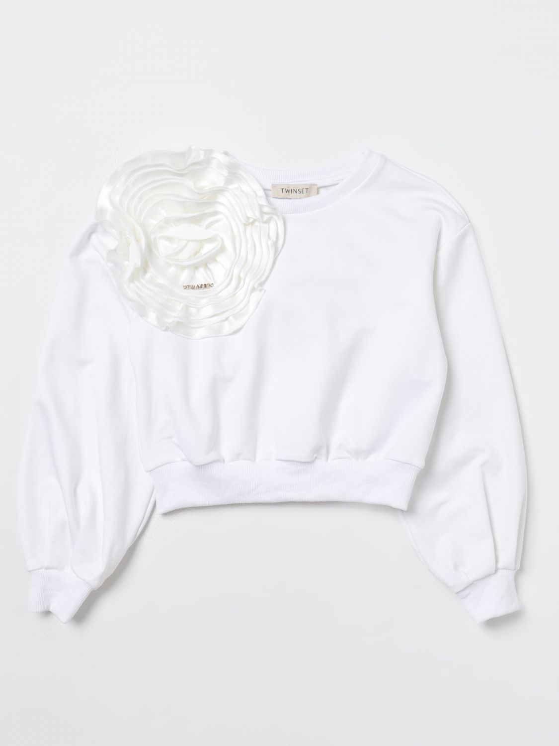 Shop Twinset Sweater  Kids Color White