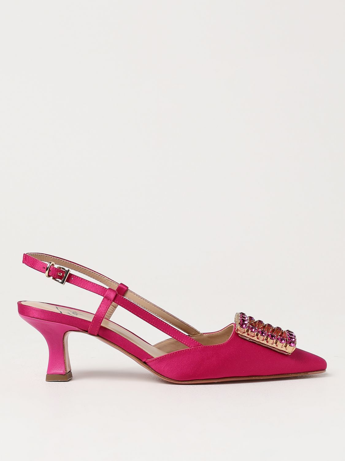 Shop Roberto Festa High Heel Shoes  Woman Color Fuchsia