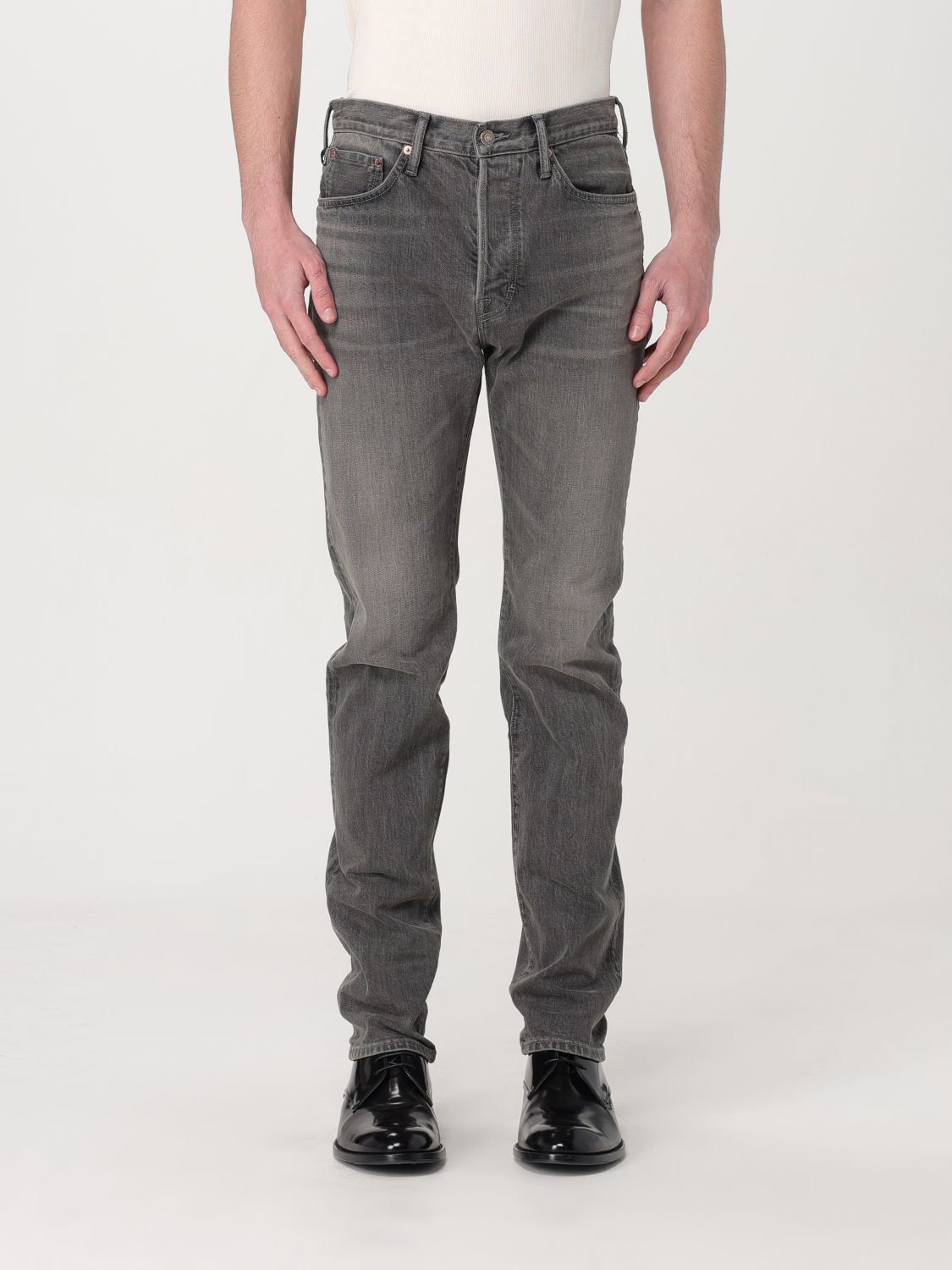 Shop Tom Ford Jeans  Men Color Grey