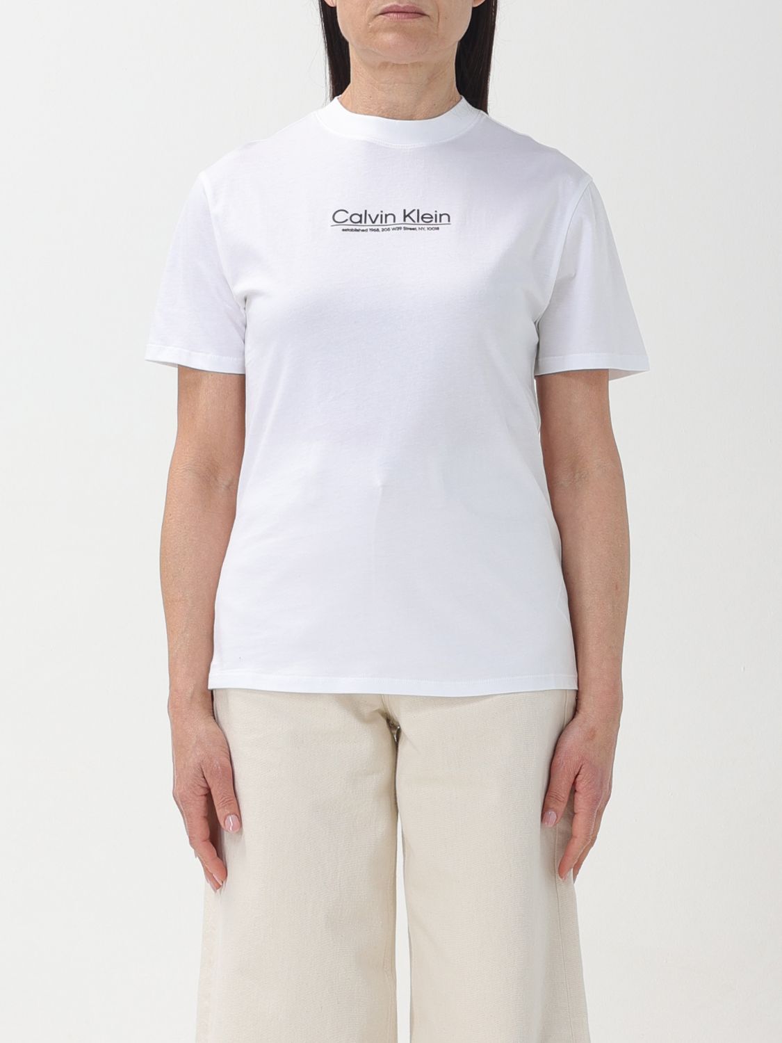 Calvin Klein T-shirt  Woman Color White