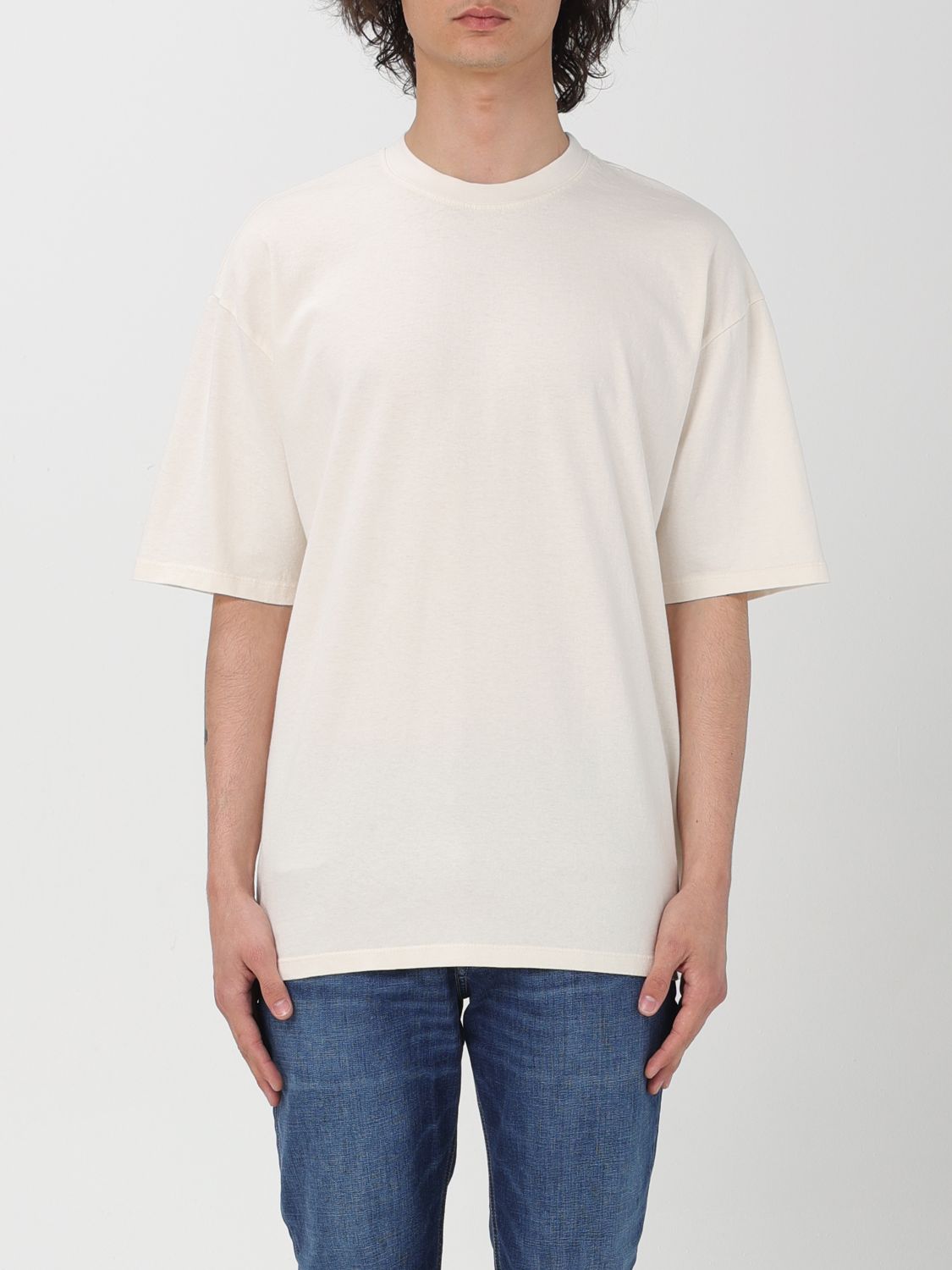 t-shirt amish men color white