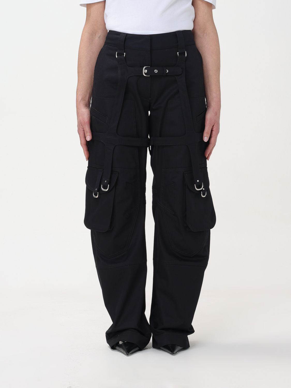 Off-white Pants  Woman Color Black