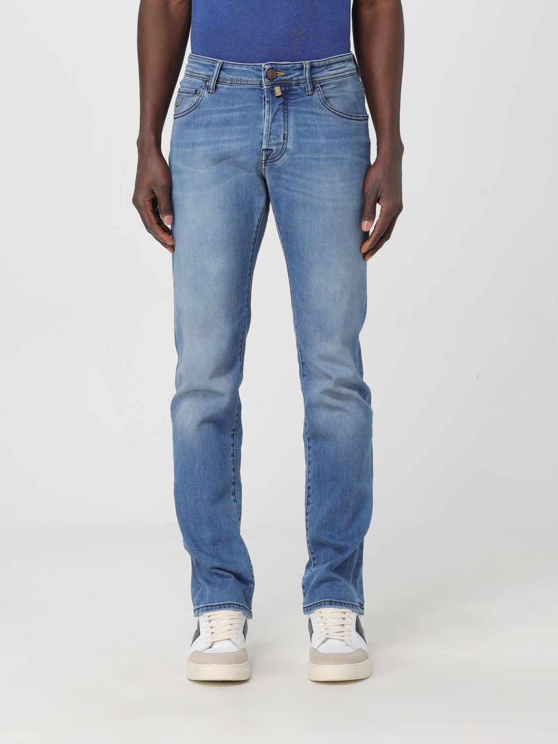 Shop Jacob Cohen Jeans  Men Color Denim