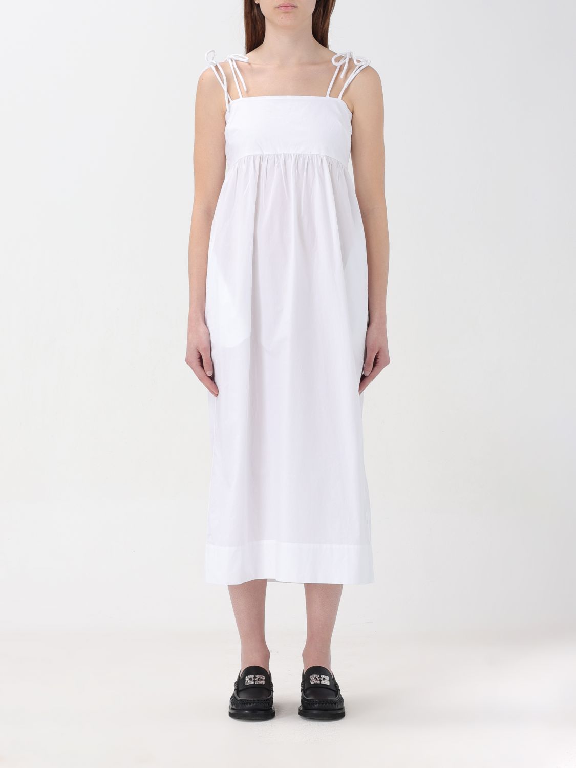 Ganni Dress  Woman Color White
