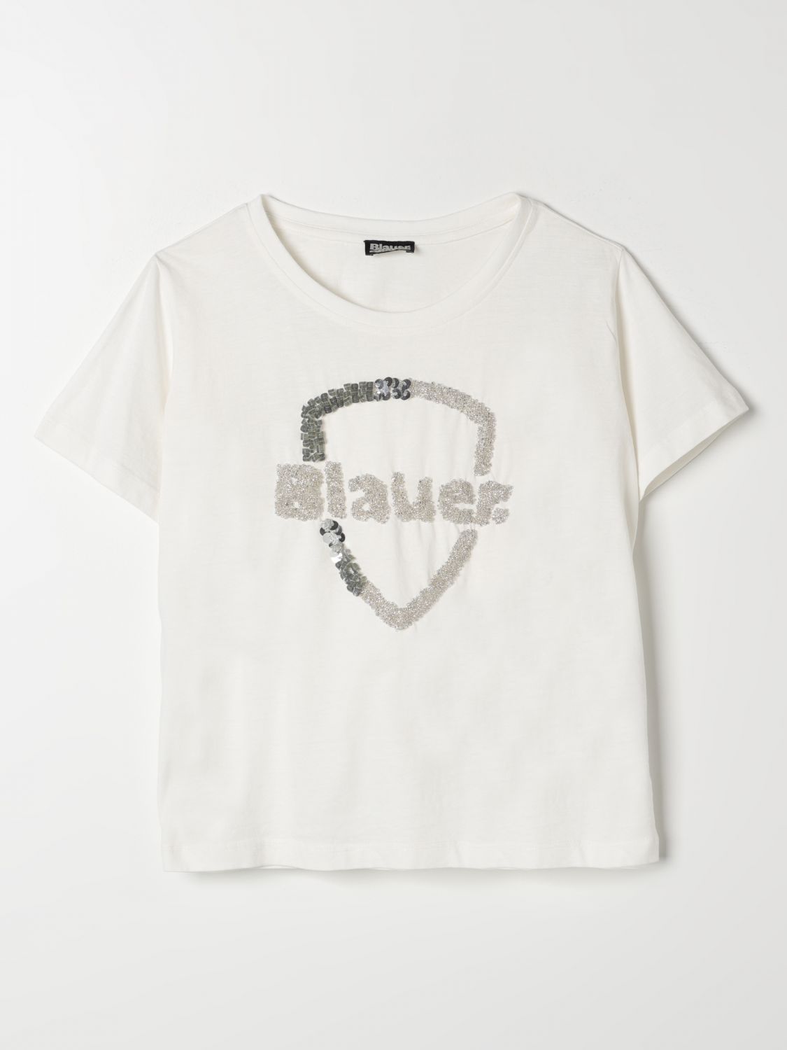 Blauer T-shirt  Kids Color White