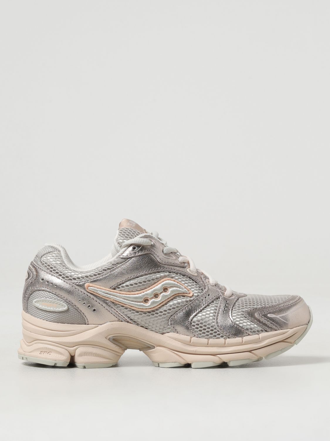 Shop Saucony Sneakers  Woman Color Champagne