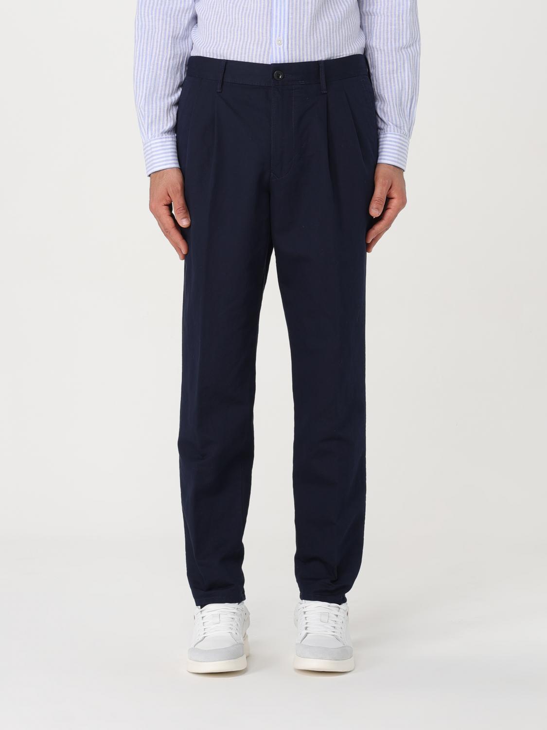 Incotex Pants Men Color Blue In Blue