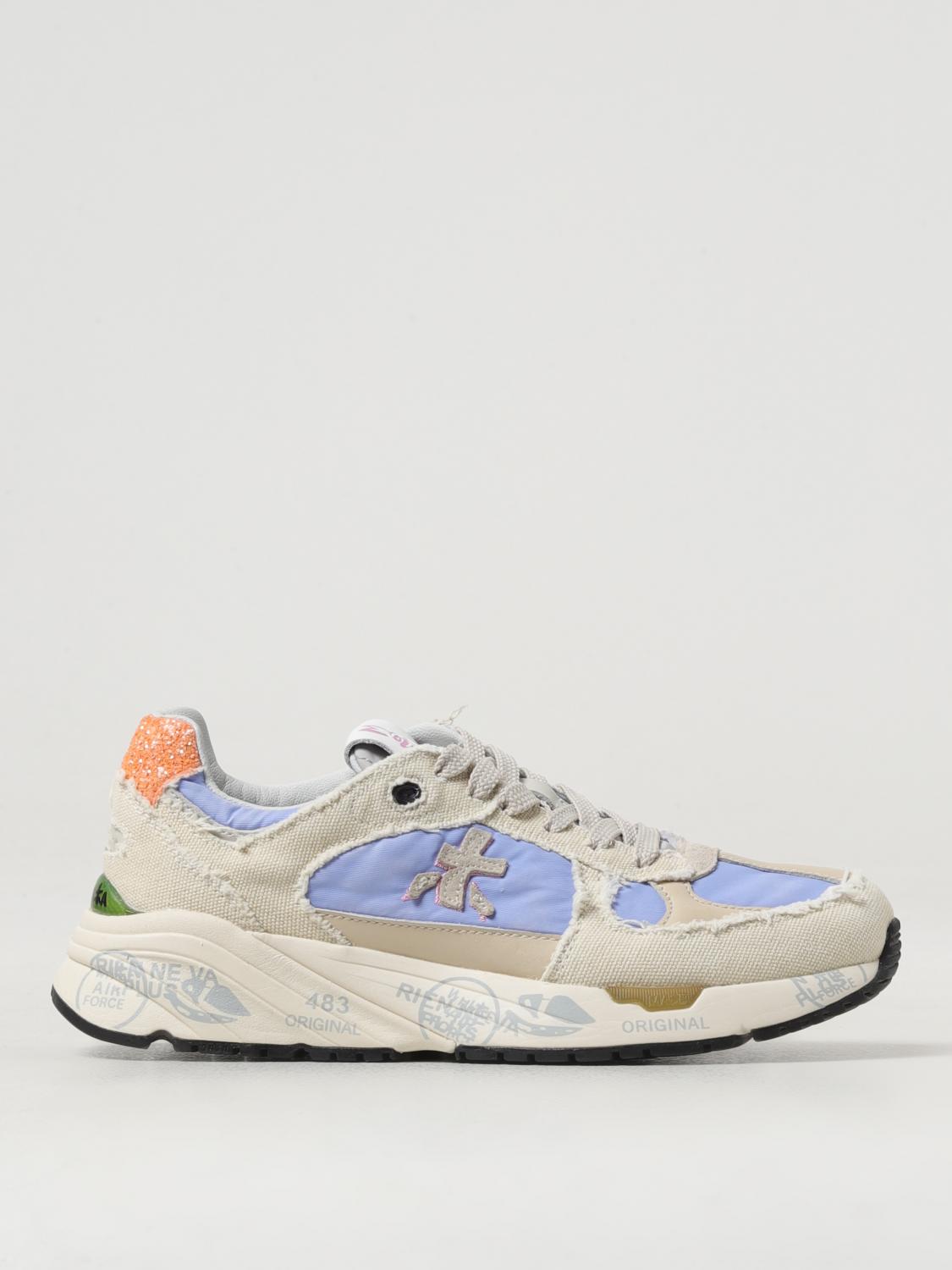 Premiata Sneakers Beige In Neutral