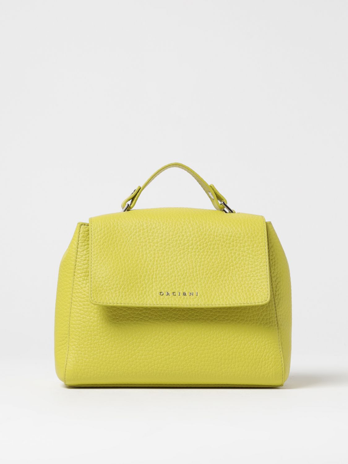 Shop Orciani Handbag  Woman Color Yellow