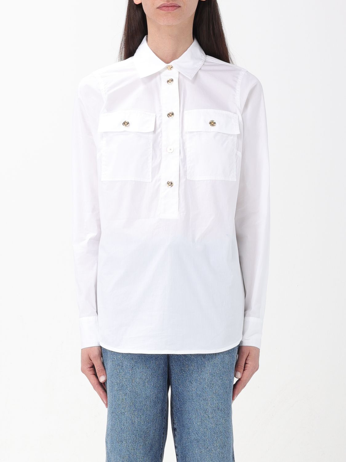 Shop Michael Kors Shirt  Woman Color White