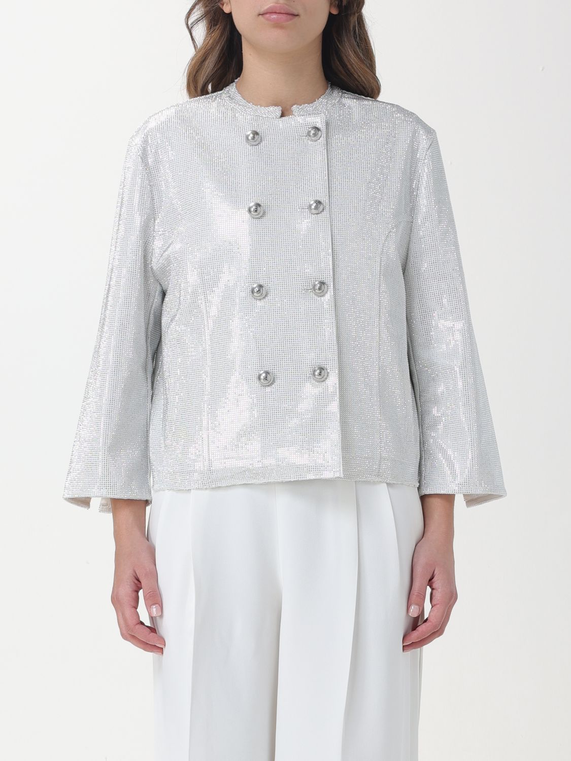Ermanno Scervino Jacket  Woman Color White