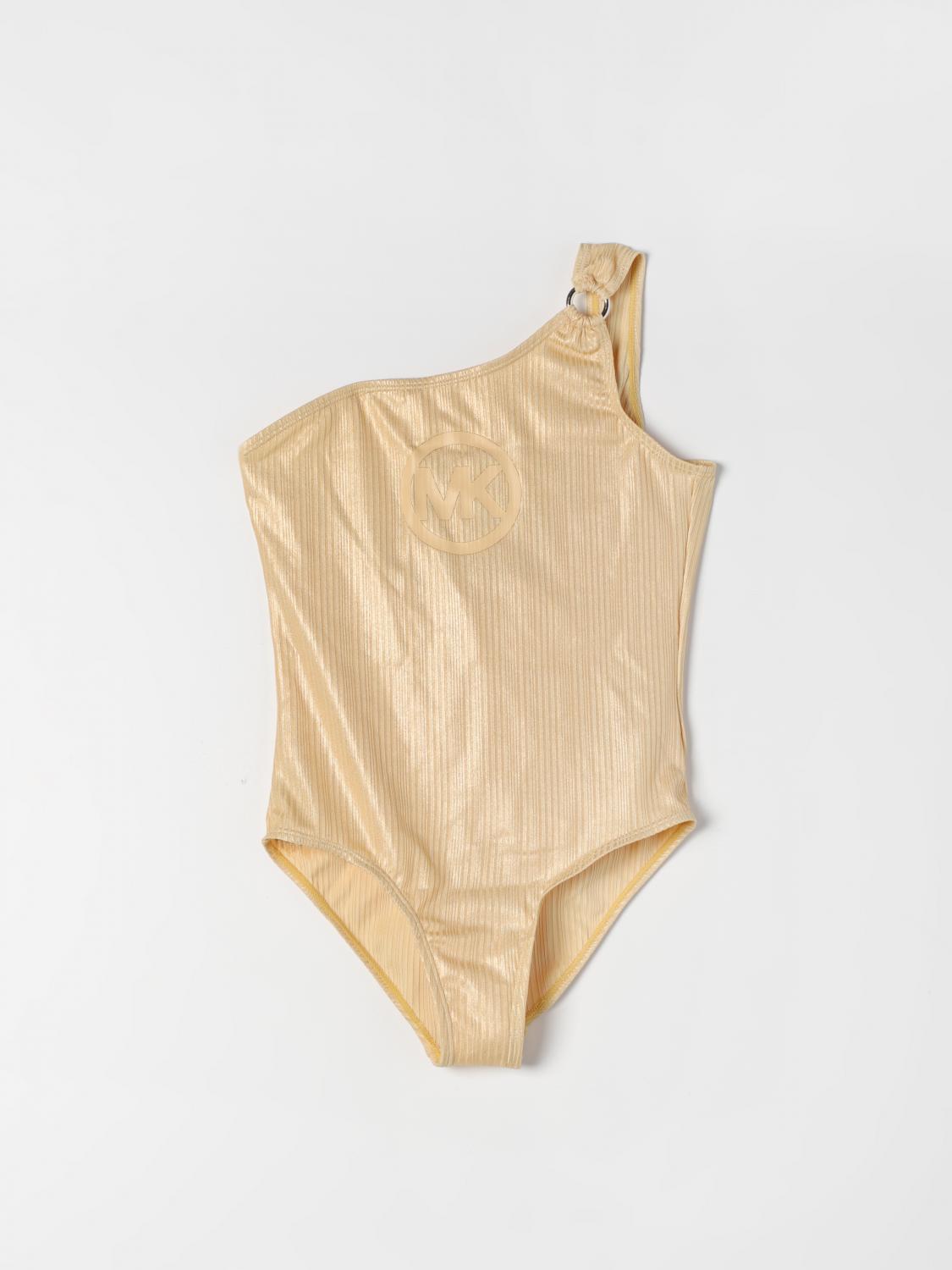 Michael Kors Swimsuit Beachwear In Gold