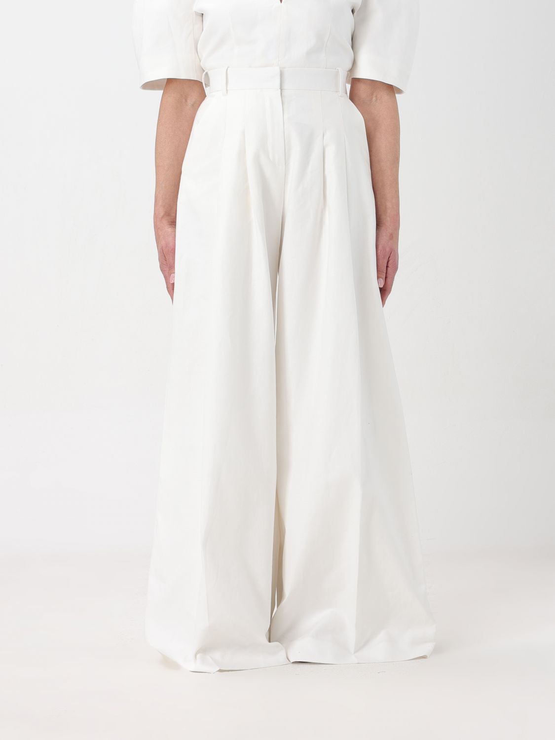 Nina Ricci Trousers  Woman Colour White
