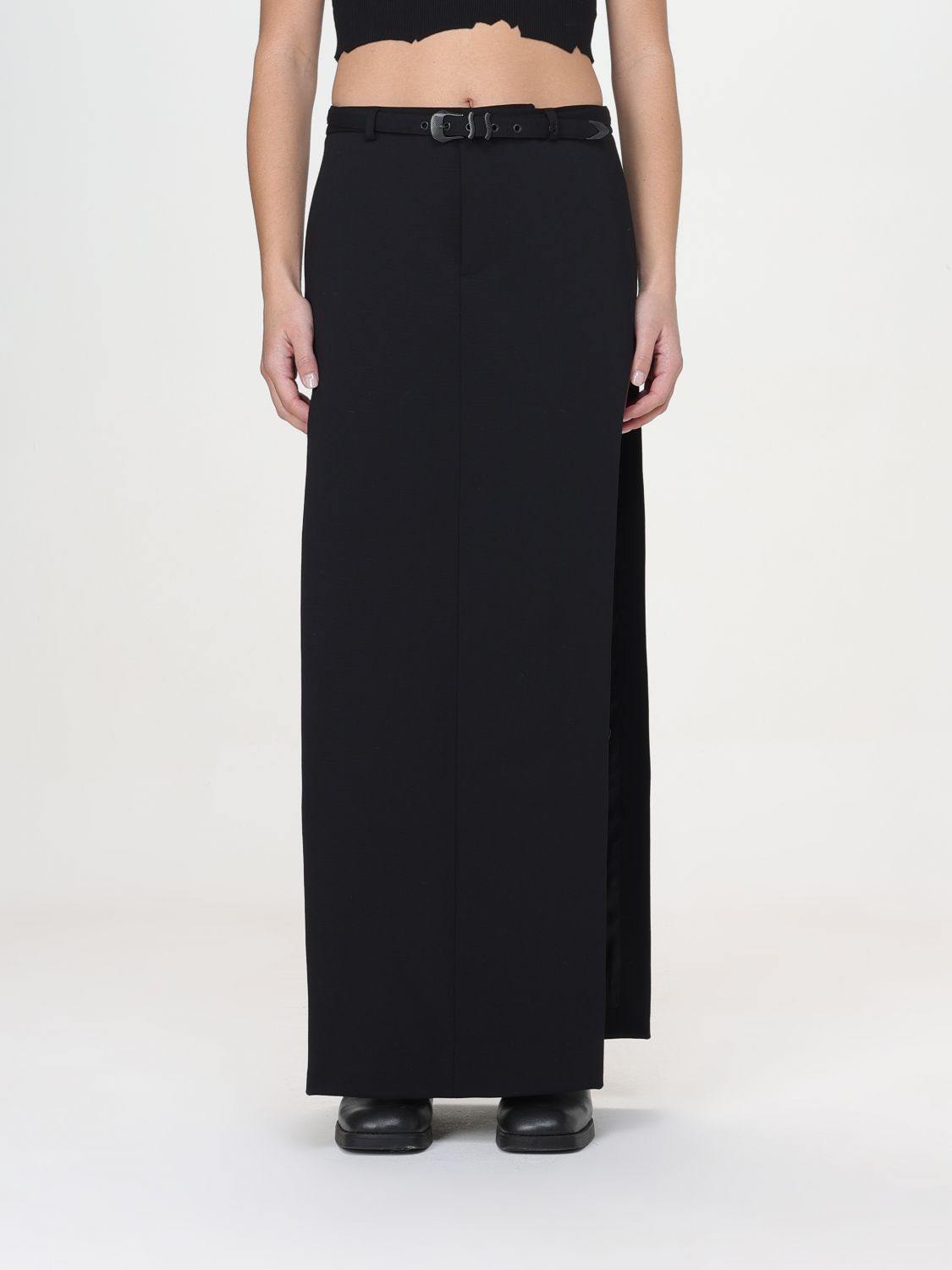 Shop Ssheena Skirt  Woman Color Black