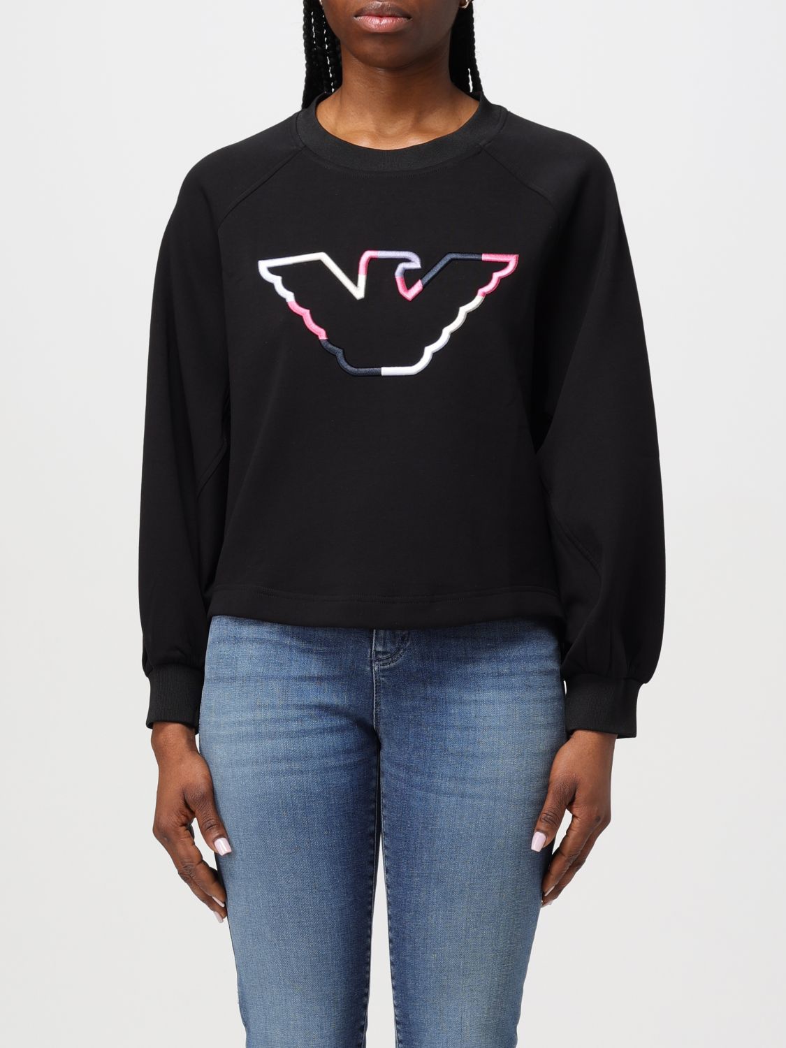 Emporio Armani Sweatshirt  Woman Color Black