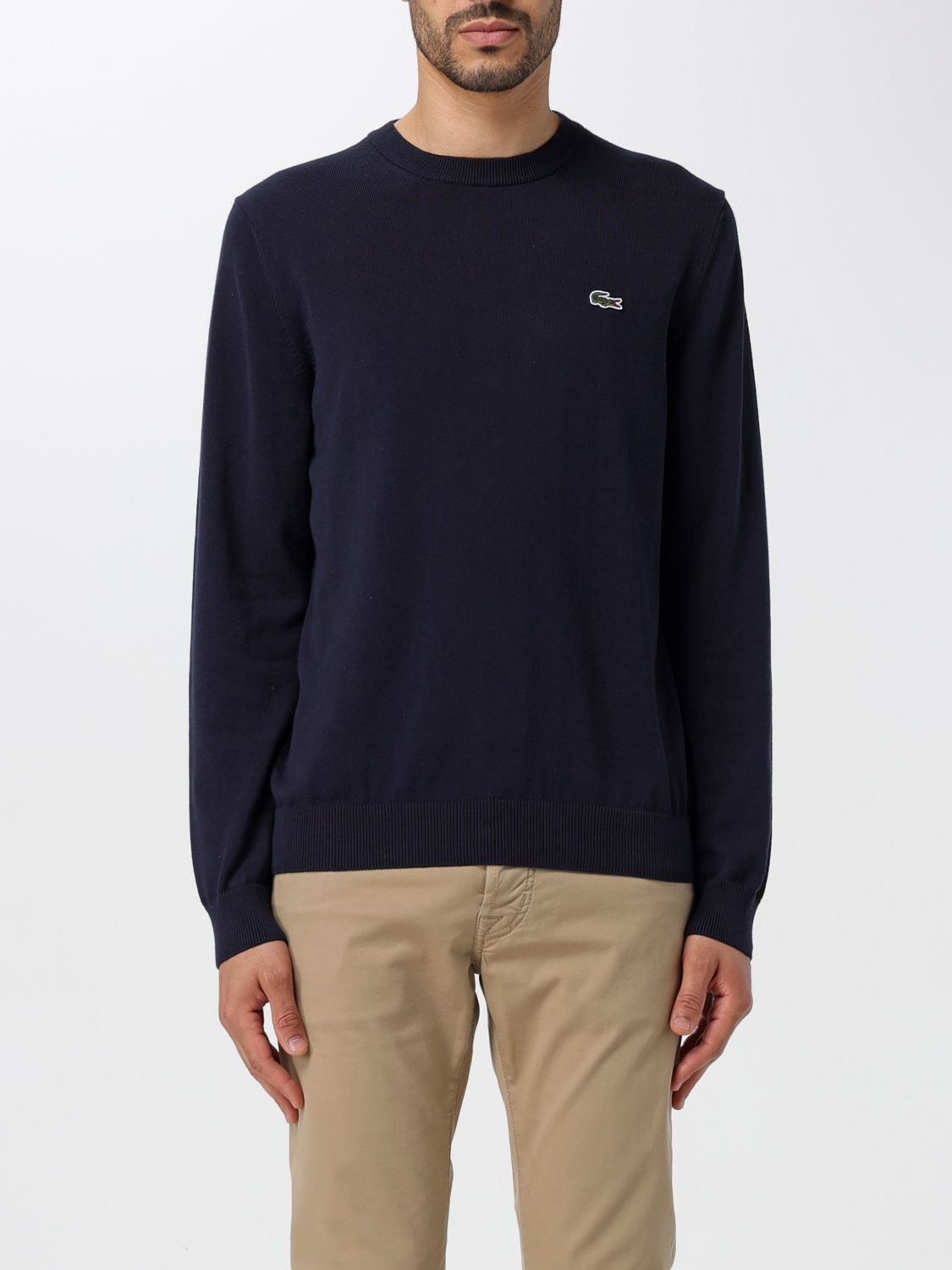 Shop Lacoste Sweater  Men Color Blue