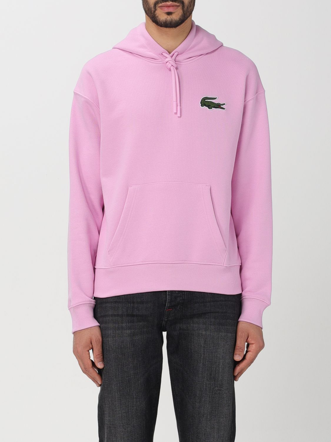 Shop Lacoste Sweater  Men Color Pink