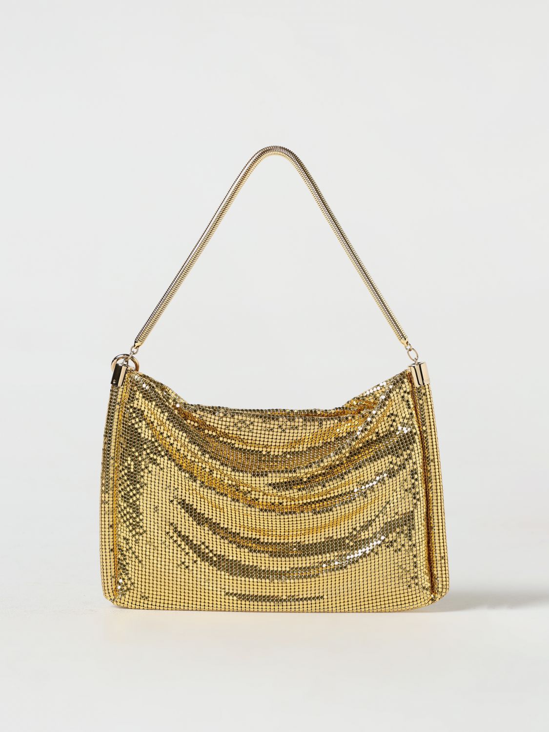 Shop Rabanne Shoulder Bag  Woman Color Gold