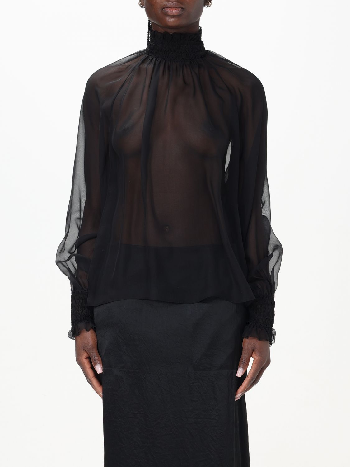 Dolce & Gabbana Shirt  Woman Color Black In 黑色