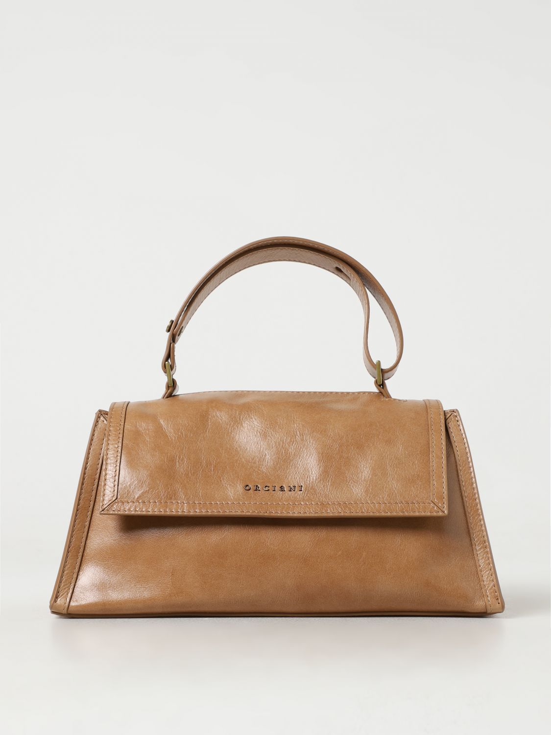 Shop Orciani Handbag  Woman Color Brown
