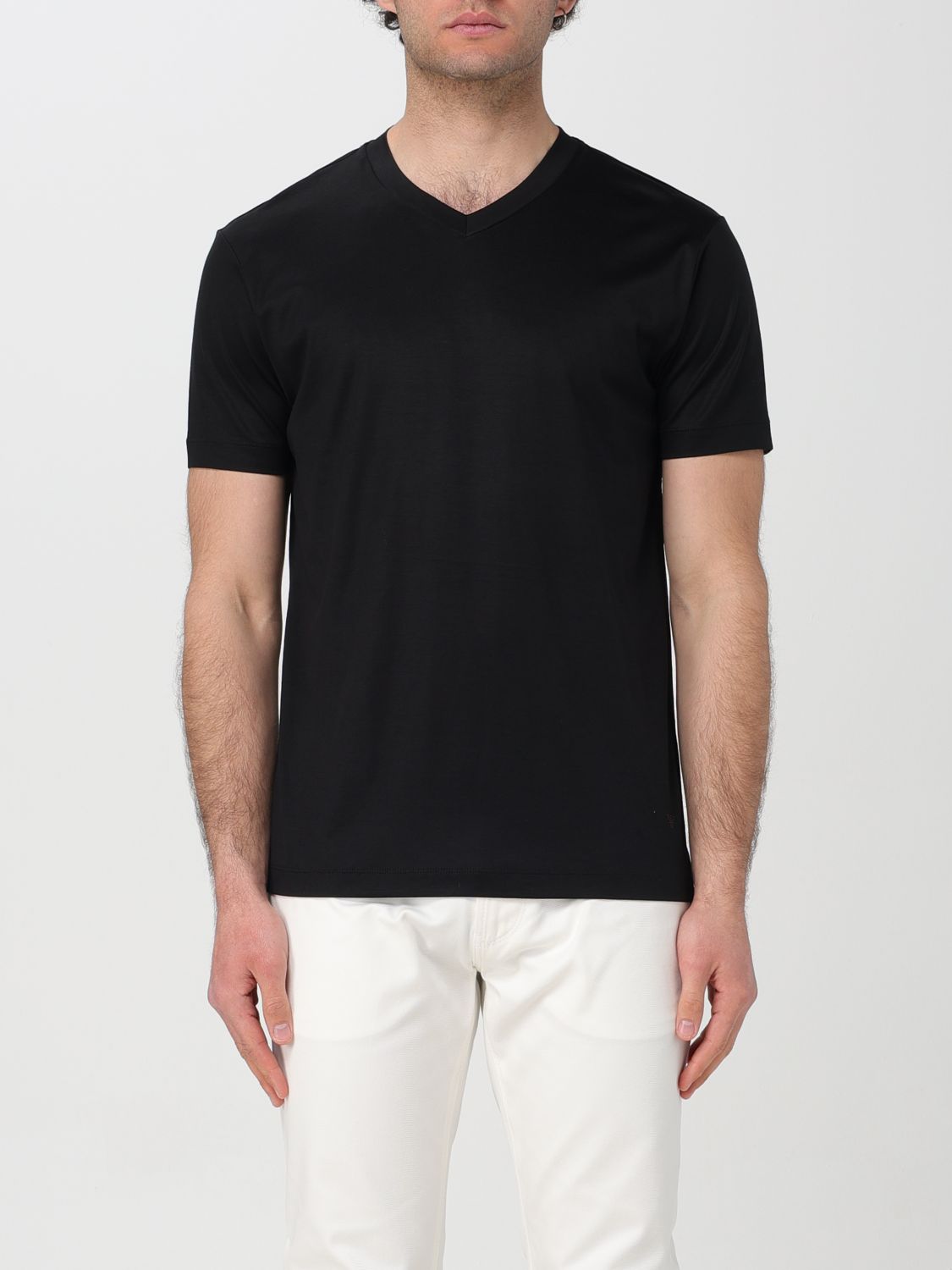 Emporio Armani T-shirt  Men Color Black
