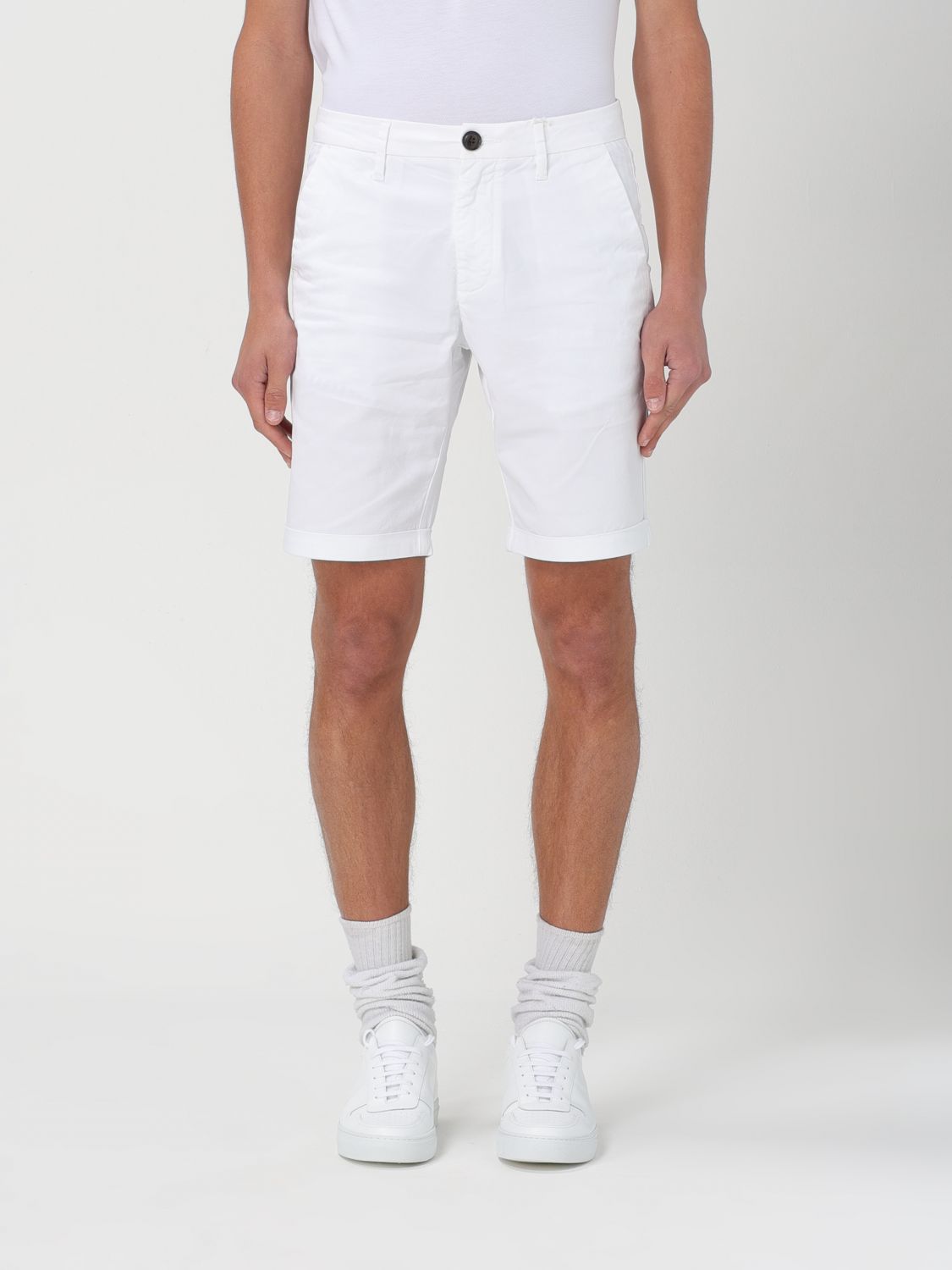 短裤 SUN 68 男士 颜色 白色